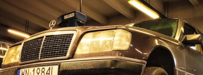 Mercedes W124 - weryfikacja stanu technicznego wiekowego auta.