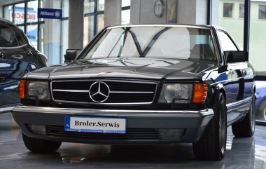 Mercedes-Benz W126 560 SEC po pielęgnacji