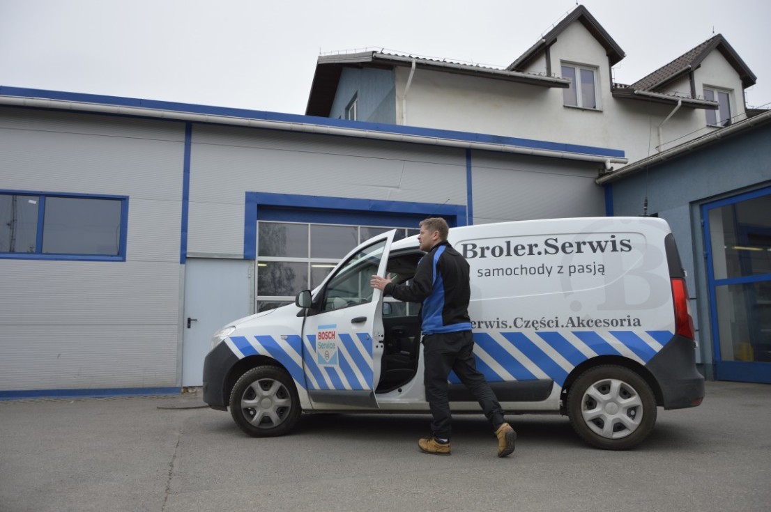 Samochód techniczny Broler.Serwis