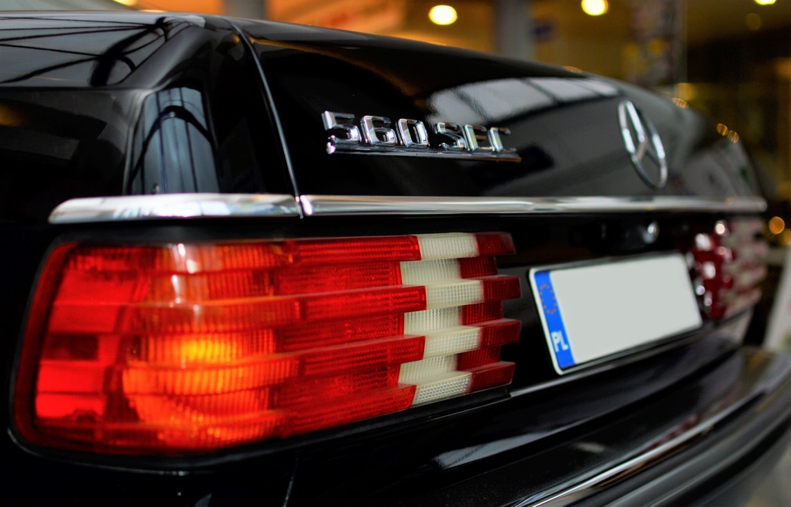 Mercedes-Benz W126 560 SEC po pielęgnacji