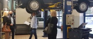 She’s Mercedes z wizytą na przegląd sezonowy