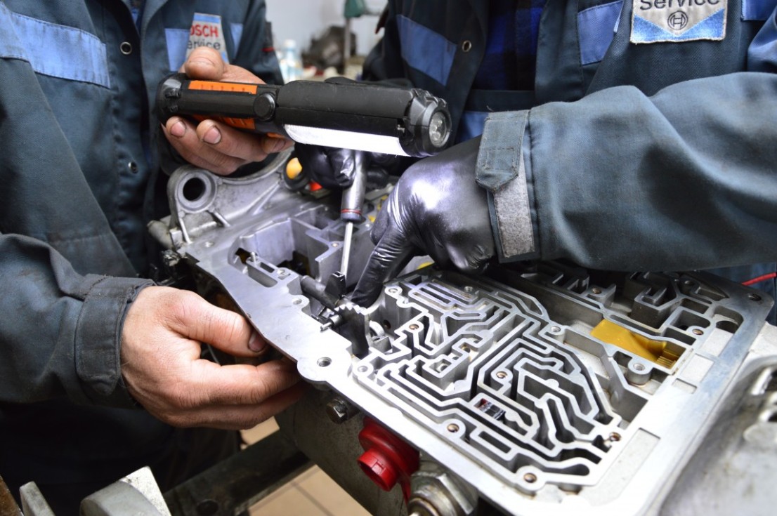 Diagnostyka układu hydraulicznego automatycznej skrzyni biegów